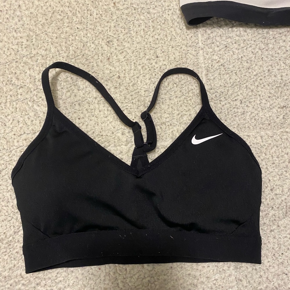 Small black Nike sports bra